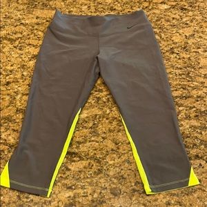 Nike work out Capri. Medium